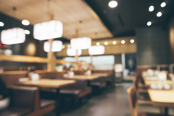 綺麗な店内